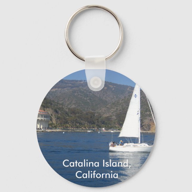 Catalina Island, California Keychain (Front)