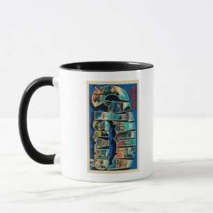 Catalina Island, California - Large Letter Mug