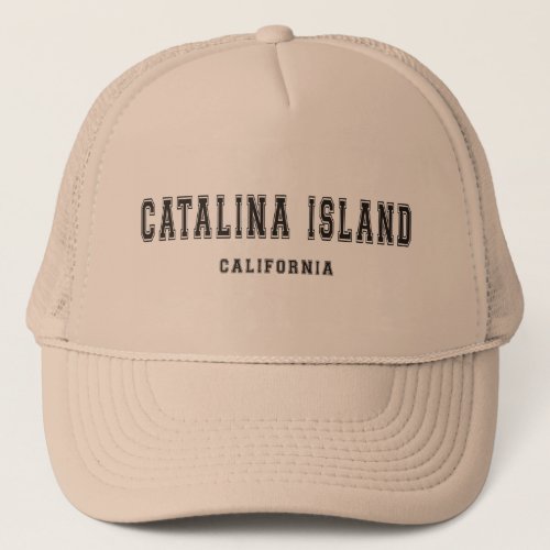 Catalina Island California Trucker Hat