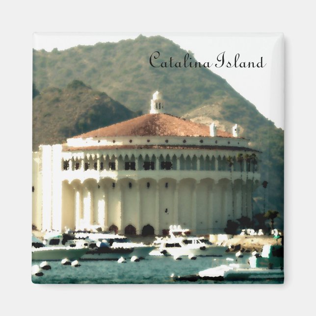 Catalina Island Casino Magnet (Front)