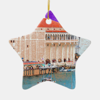 Catalina Island Ceramic Ornament