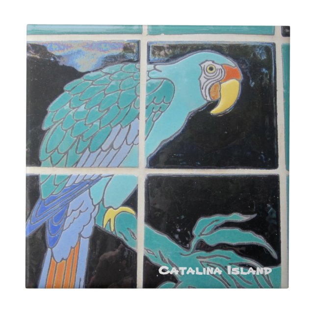 CATALINA ISLAND CERAMIC TILE (Front)