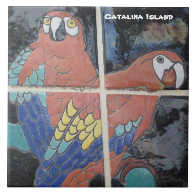 CATALINA ISLAND CERAMIC TILE (Front)