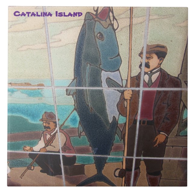 CATALINA ISLAND CERAMIC TILE (Front)