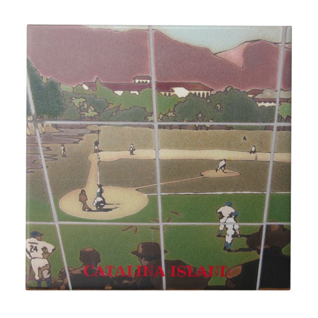 CATALINA ISLAND CERAMIC TILE BOYS OF SUMMER (Front)