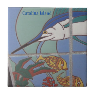 CATALINA ISLAND CERAMIC TILE CATALINA MARLIN