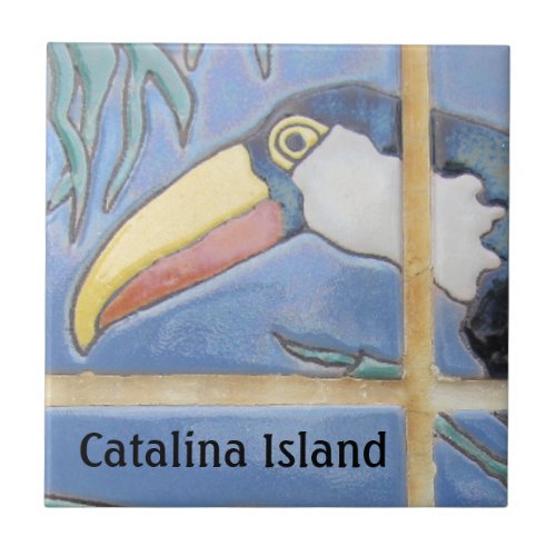 CATALINA ISLAND CERAMIC TILE FACE OF CATYALINA