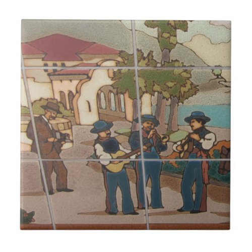 CATALINA ISLAND CERAMIC TILE MUSIC OF CATALINA