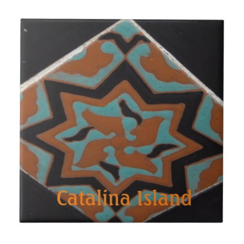 CATALINA ISLAND CERAMIC TILE SHAPES OF CATALINA