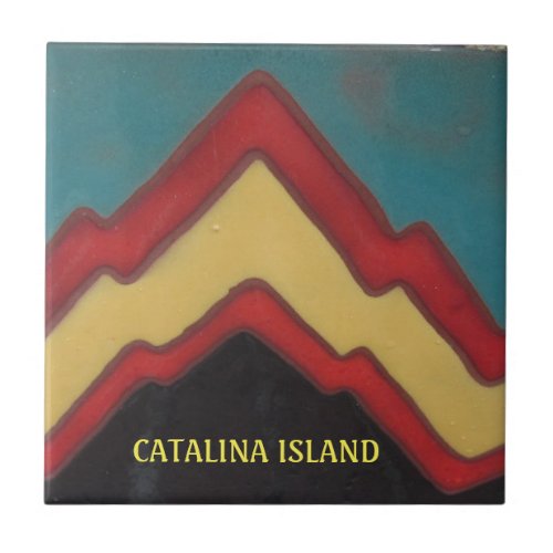 CATALINA ISLAND CERAMIC TILE SHAPES OF CATALINA 