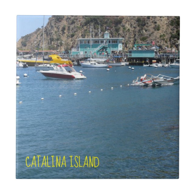 CATALINA ISLAND CERAMIC TILE THE GREEN HOUSE (Front)