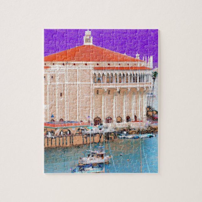 Catalina Island Jigsaw Puzzle (Vertical)