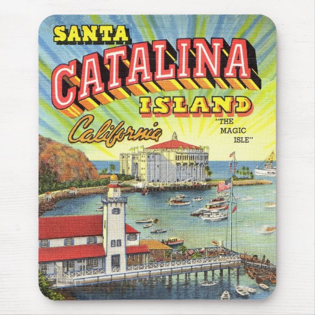 Catalina Island Mousepad (Front)