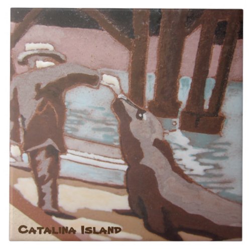 CATALINA ISLAND MURIAL TILE