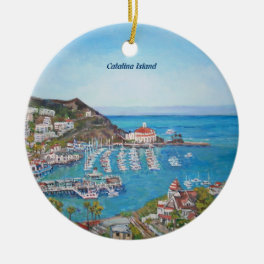 Catalina Island - Oval Ornament
