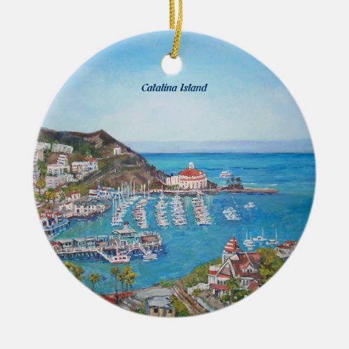 Catalina Island _ Oval Ornament