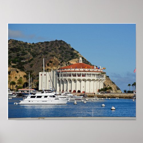 Catalina Island Theater Poster