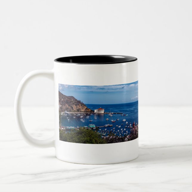 Catalina Island Two-Tone Coffee Mug (Left)