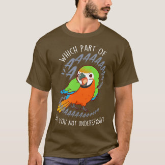 Catalina Macaw Parrot Aaaa T-Shirt