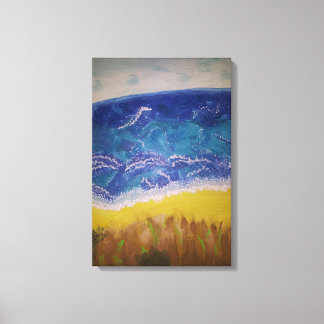 Catalina Sea 1 of 2 in a series Canvas Print