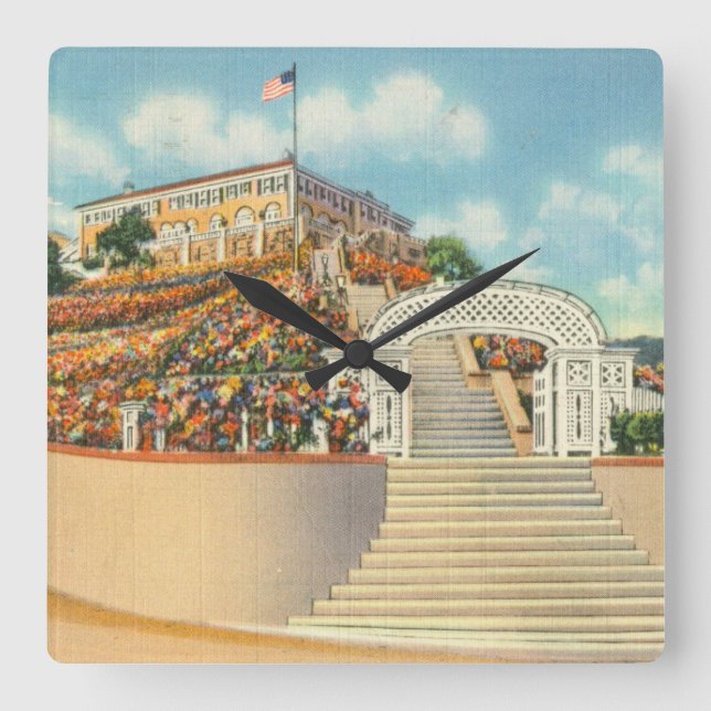 Catalina Square Wall Clock (Front)