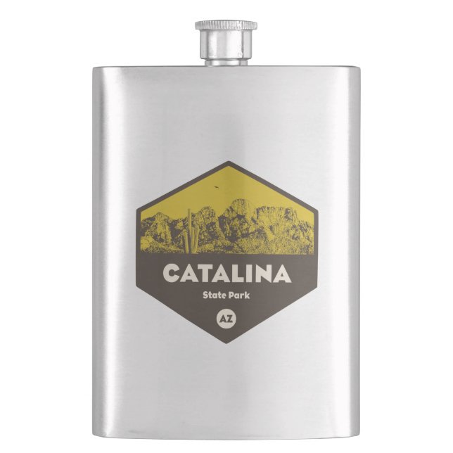 Catalina State Park, Arizona Flask (Front)