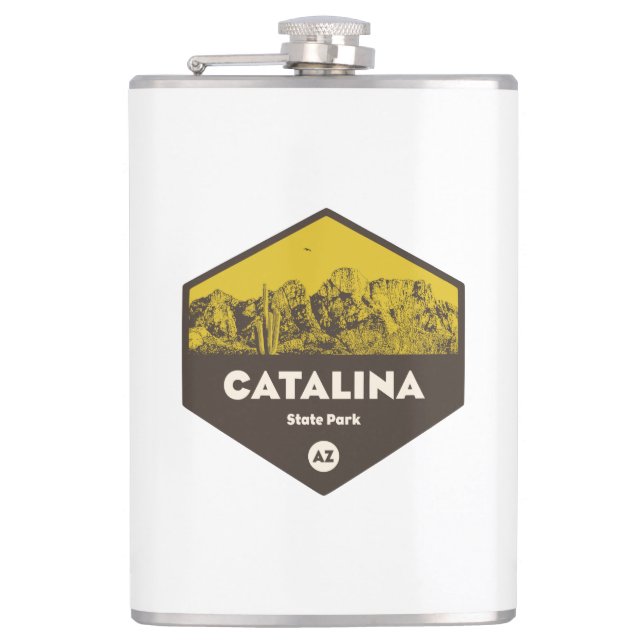 Catalina State Park, Arizona Flask (Front)