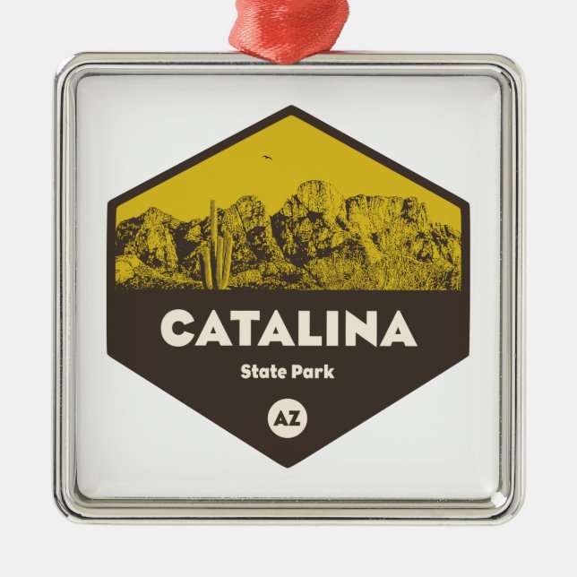 Catalina State Park, Arizona Metal Ornament (Front)