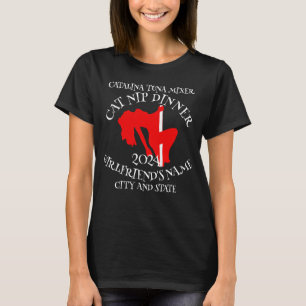 Catalina Tuna Mixer Cat Nip Dinner Party T-Shirt