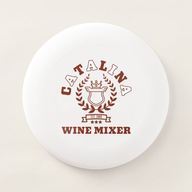 Catalina Wine Mixer Hat Wham-O Frisbee (Front)