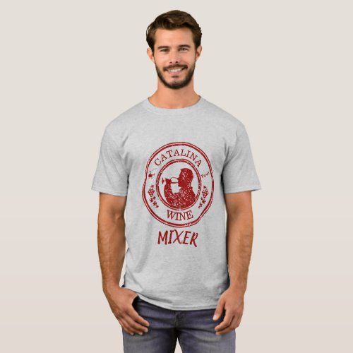 Catalina Wine Mixer Helicopter Expo Satire T_shirt