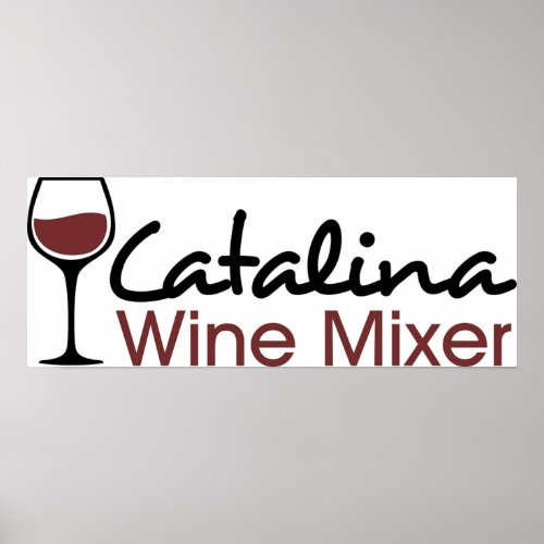Catalina Wine Mixer Poster