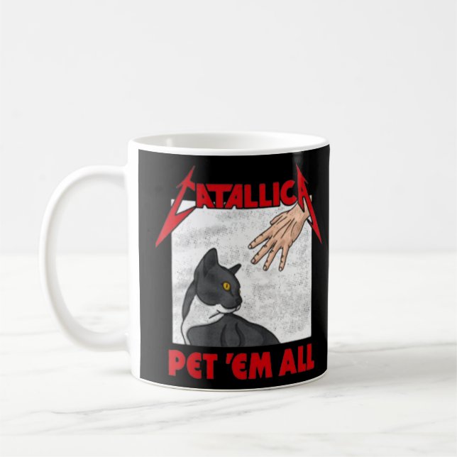 Catallica Pet Em All  Coffee Mug (Left)
