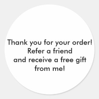 Catalog stickers for direct sales