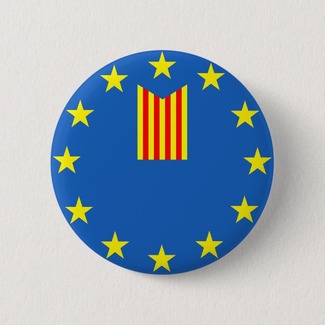 Catalonia Button (Front)