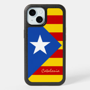 Catalonia & Catalan Flag / La Senyera Estelada iPhone 15 Case