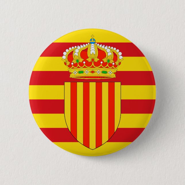 Catalonia Flag Button (Front)