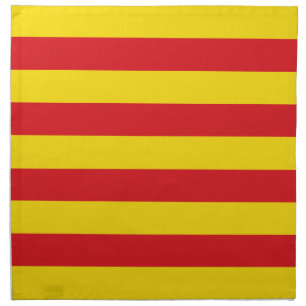 Catalonia Flag MoJo Napkin