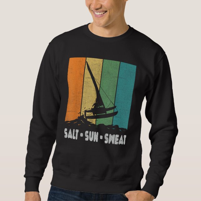 Catamaran Boat Sailing 2 Sweatshirt (Front)