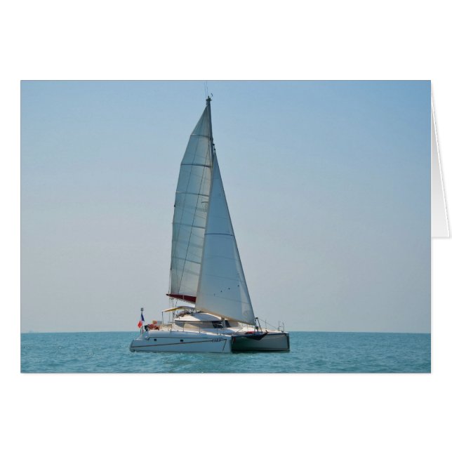 Catamaran Clara Cards (Front Horizontal)