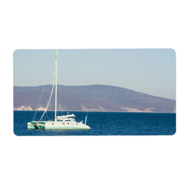 Catamaran Label (Front)