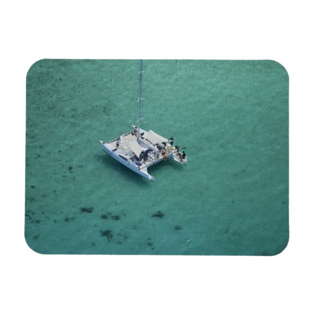 Catamaran, Mamanuca Islands, Fiji, South Pacific Magnet (Horizontal)