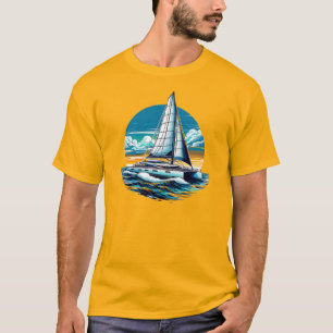 Catamaran Sailboat T-Shirt