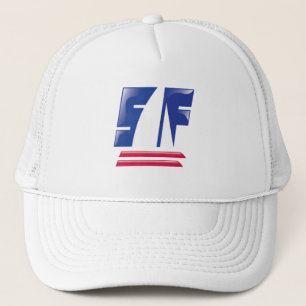 Catamaran Sailing_Pontoon Racing_S.F. Bay Boating Trucker Hat
