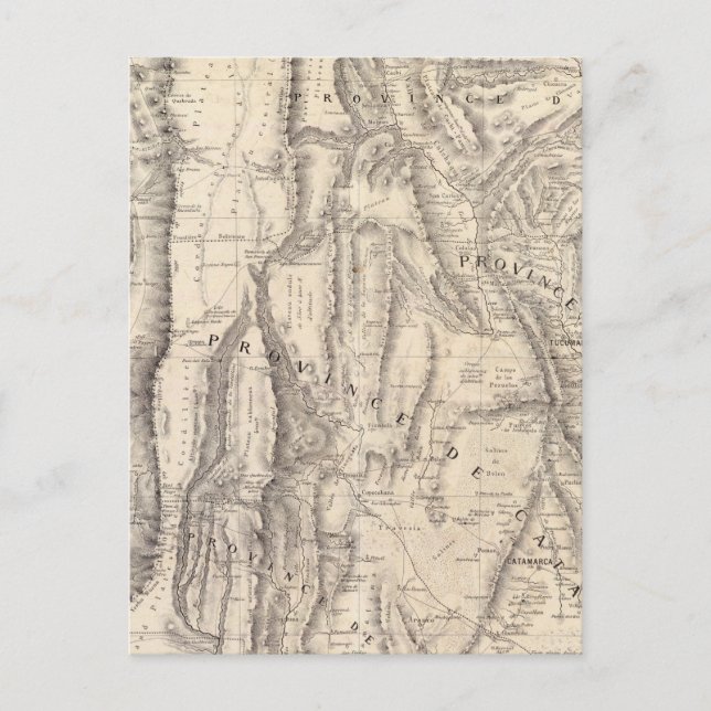 Catamarca in Tucuman Postcard (Front)