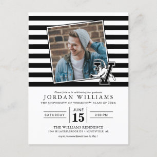 Catamounts   University of Vermont Announcement Postcard