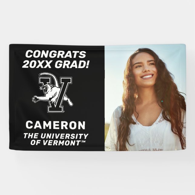Catamounts | University of Vermont Banner (Horizontal)