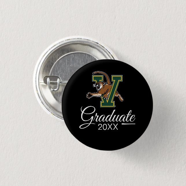 Catamounts | University of Vermont Button (Front & Back)