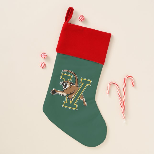 Catamounts | University of Vermont Christmas Stocking (Front)