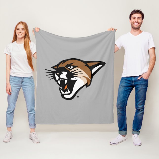 Catamounts | University of Vermont Fleece Blanket (In Situ)